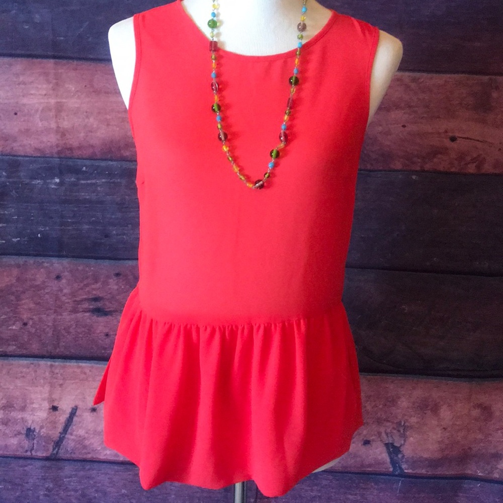 💚 3 for $15 💚 - Forever 21 Sleeveless Sheer Shirt size Small
